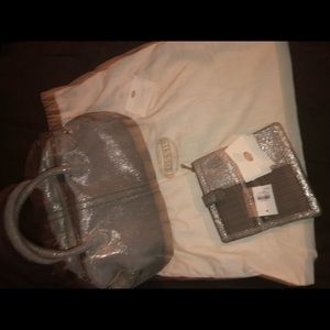 Fossil Satchel and matching wallet